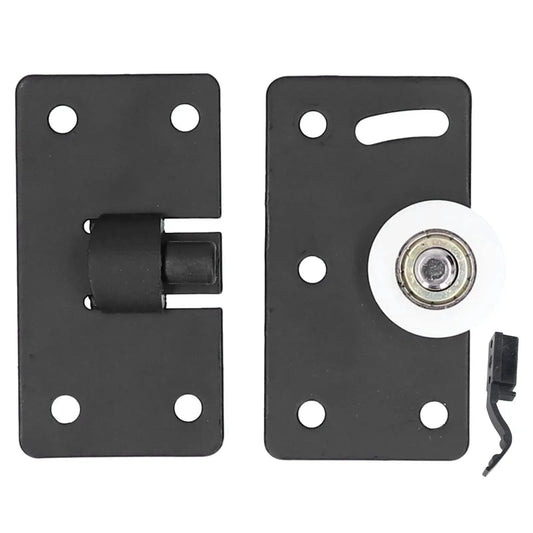 Sliding Door Wheel With Gasket For Wardrobe Cabinet Closet Furniture Grooved Track Wheel Concave Wheel Sliding Pulley