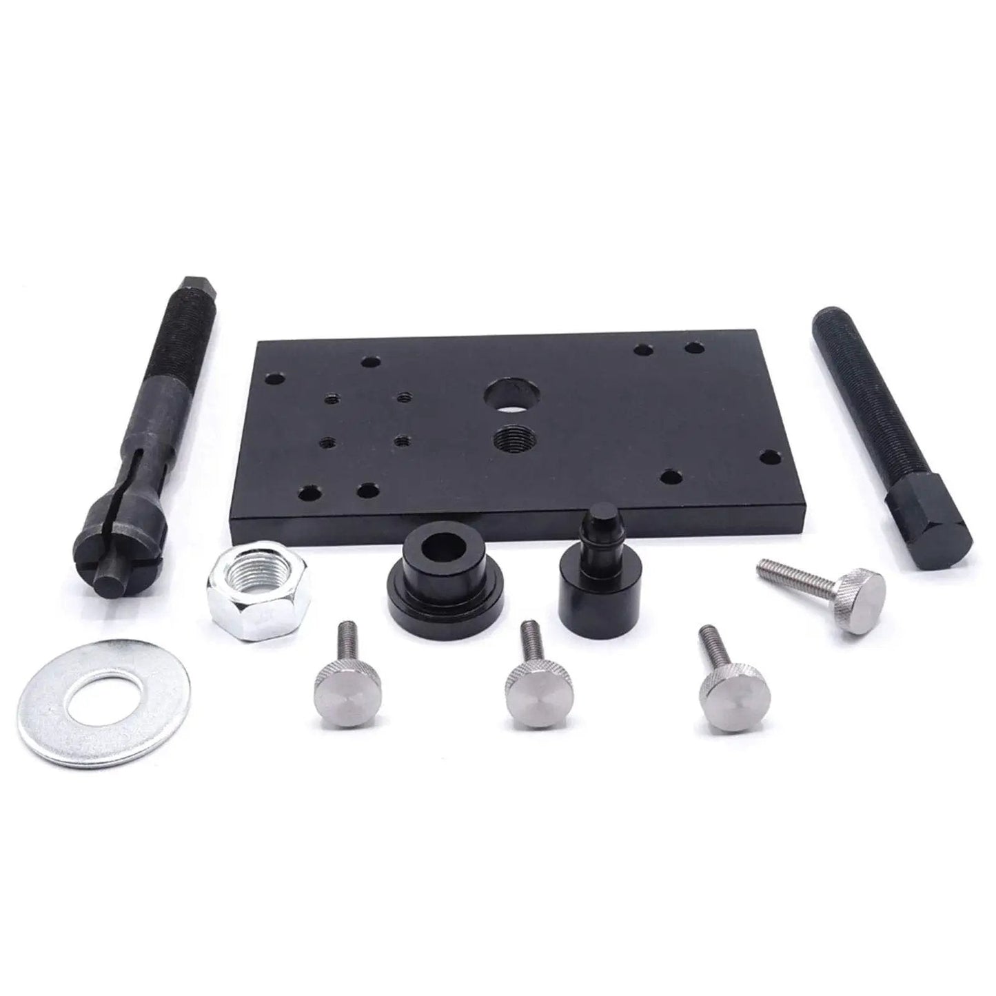 M8 Engine Inner Camshaft Bearing Installer And Puller Tool For 2018 To 2025 Models with visible window, screws, and components displayed