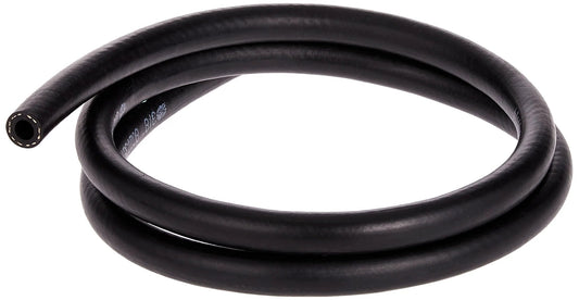 Coiled Heavy Duty Transmission Oil Cooler Hose Three Eighths Inch Diameter Four And A Half Foot Length With Double Cross Braided Construction For Tight Radius Transmission Fluid Lines For DIY Install Hayden Automotive.