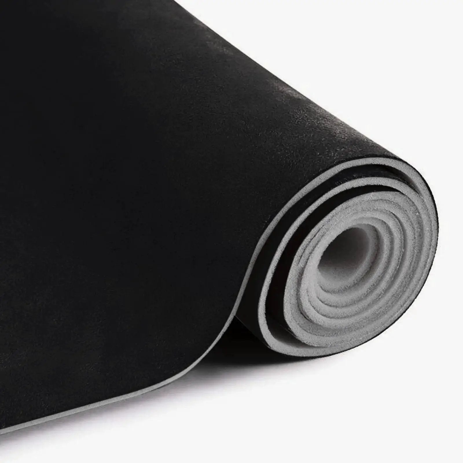 Rolled Black Suede Headliner Fabric With Foam Backing 79x60 Inches For Auto DIY