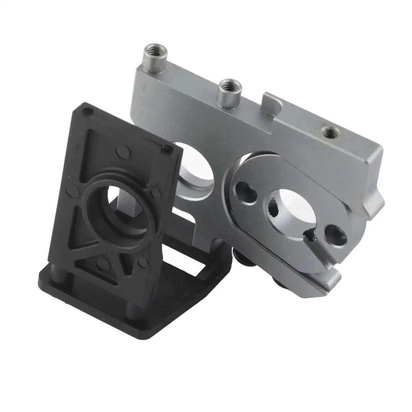 Brushless Motor Mounting Holder For One Eighth RC Car Tmaxx Conversion Kit, Easy Install, Rugged And Heavy Duty Construction shown