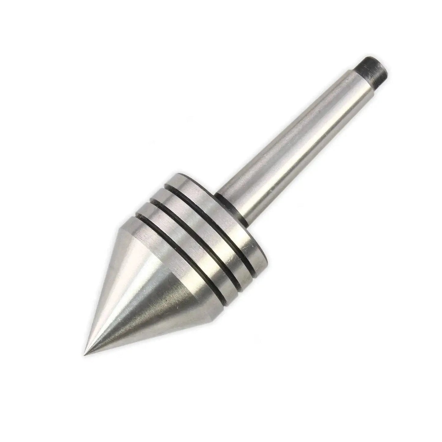 Revolving Live Tailstock Center With 60 Degree Point For Wood Lathe, 1MT Tailstock Mount, Between Centers Turning Tool By Hurricane Turning Tools