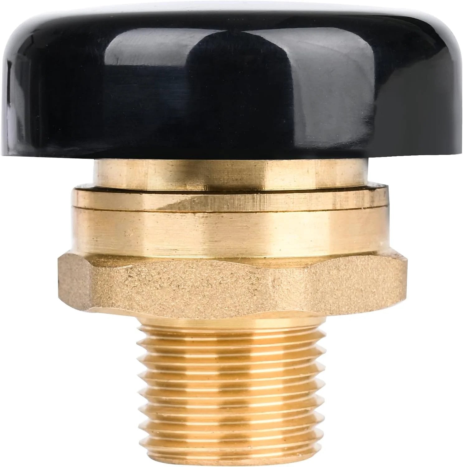 Vacuum Relief Valve 1 Half Inch Low Profile Brass Vacuum Breaker Compatible With Watts LFN36 M1 Water Heaters And Tanks