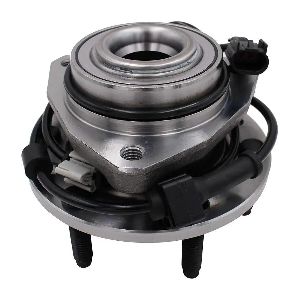 Front Wheel Hub Bearing Assembly 6 Lug With ABS Direct Fit Replacement For 02-09 Chevy Trailblazer And GMC Envoy