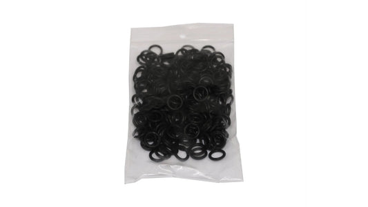 Standard Buna N O Ring Five Sixteenth Inch ID Seven Sixteenth Inch OD 70 Durometer Pack Of 250 in clear plastic bag