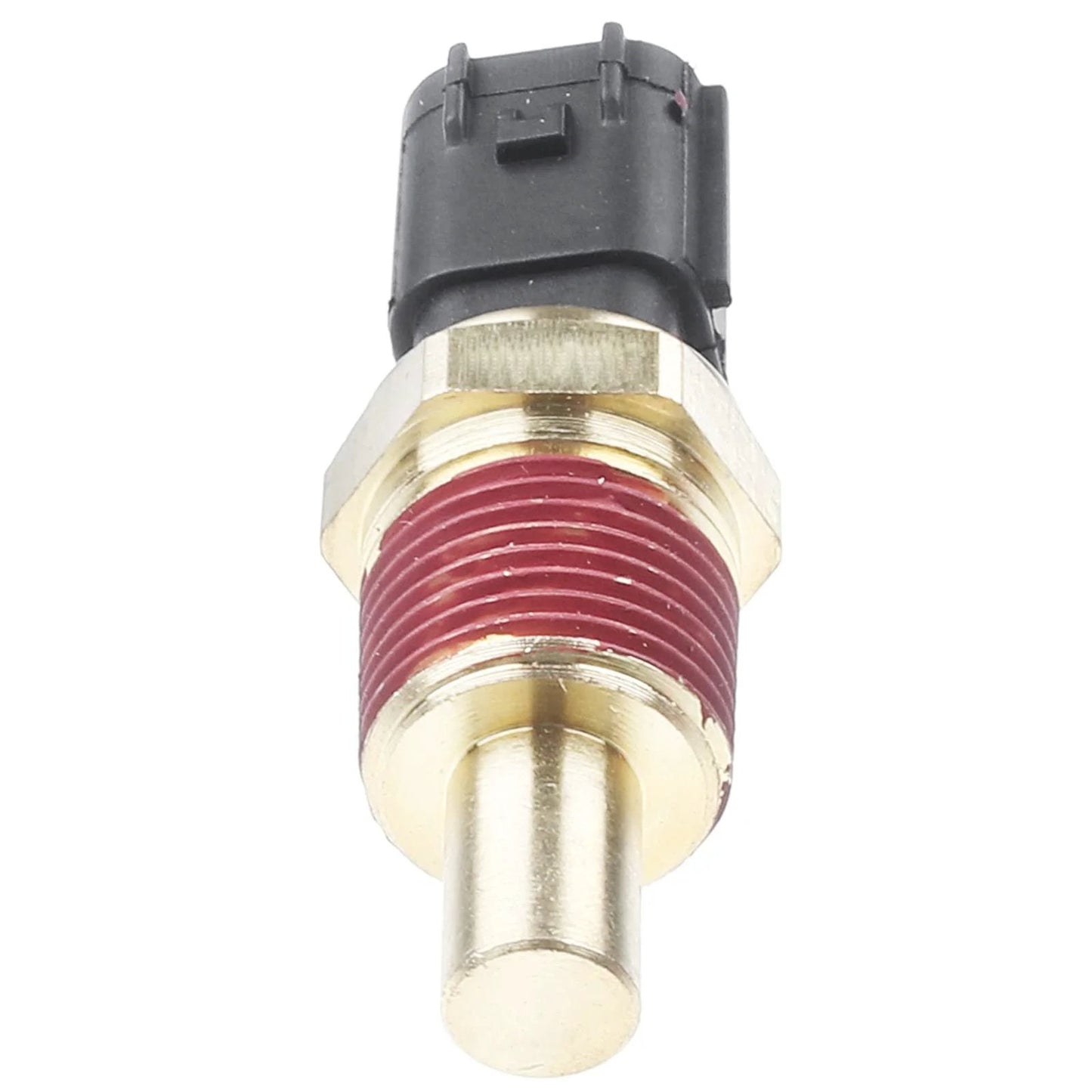 Engine Coolant Temperature Sensor for Chrysler Dodge Jeep Vehicles 2001 2010 Drop In Replacement brass connector view