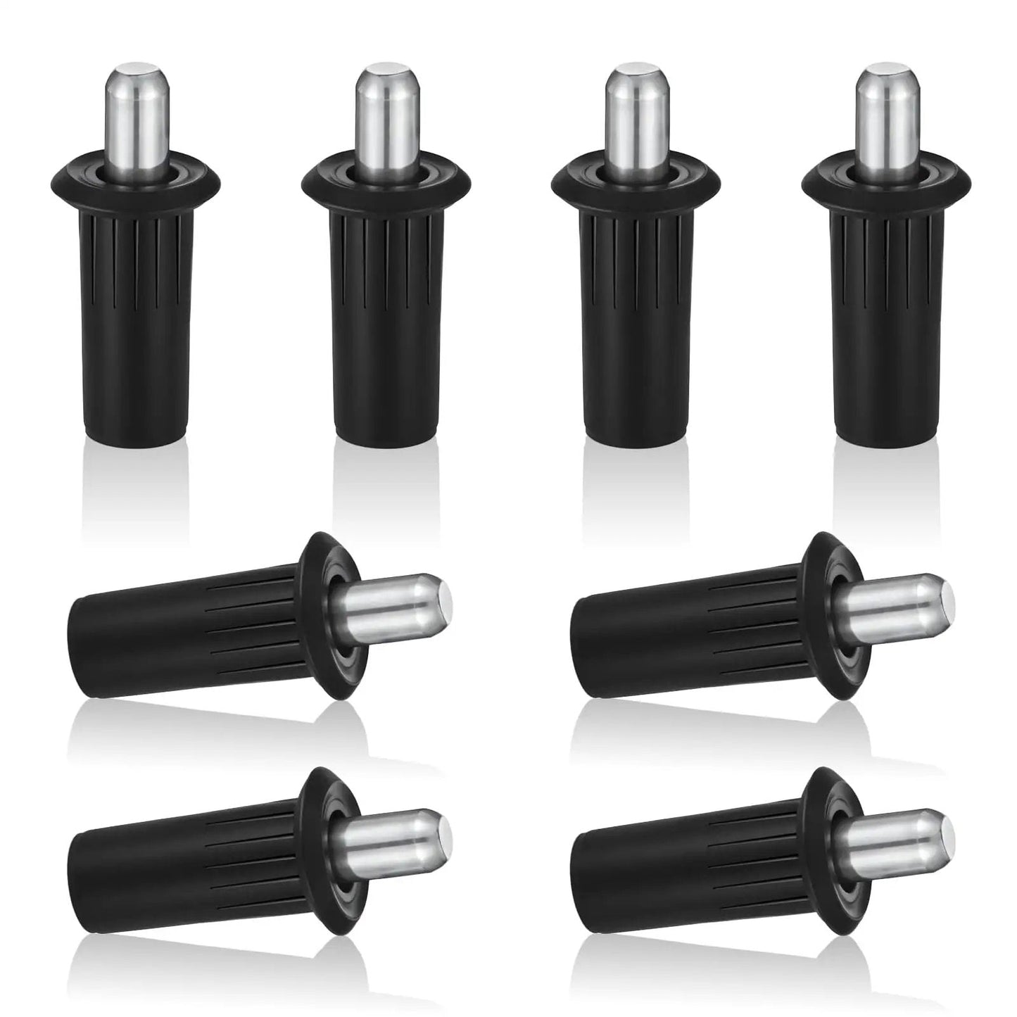 8 Piece Cabinet Door Repair Pins Set For Damper Replacement And Furniture Fittings, Spring Pins in durable plastic construction