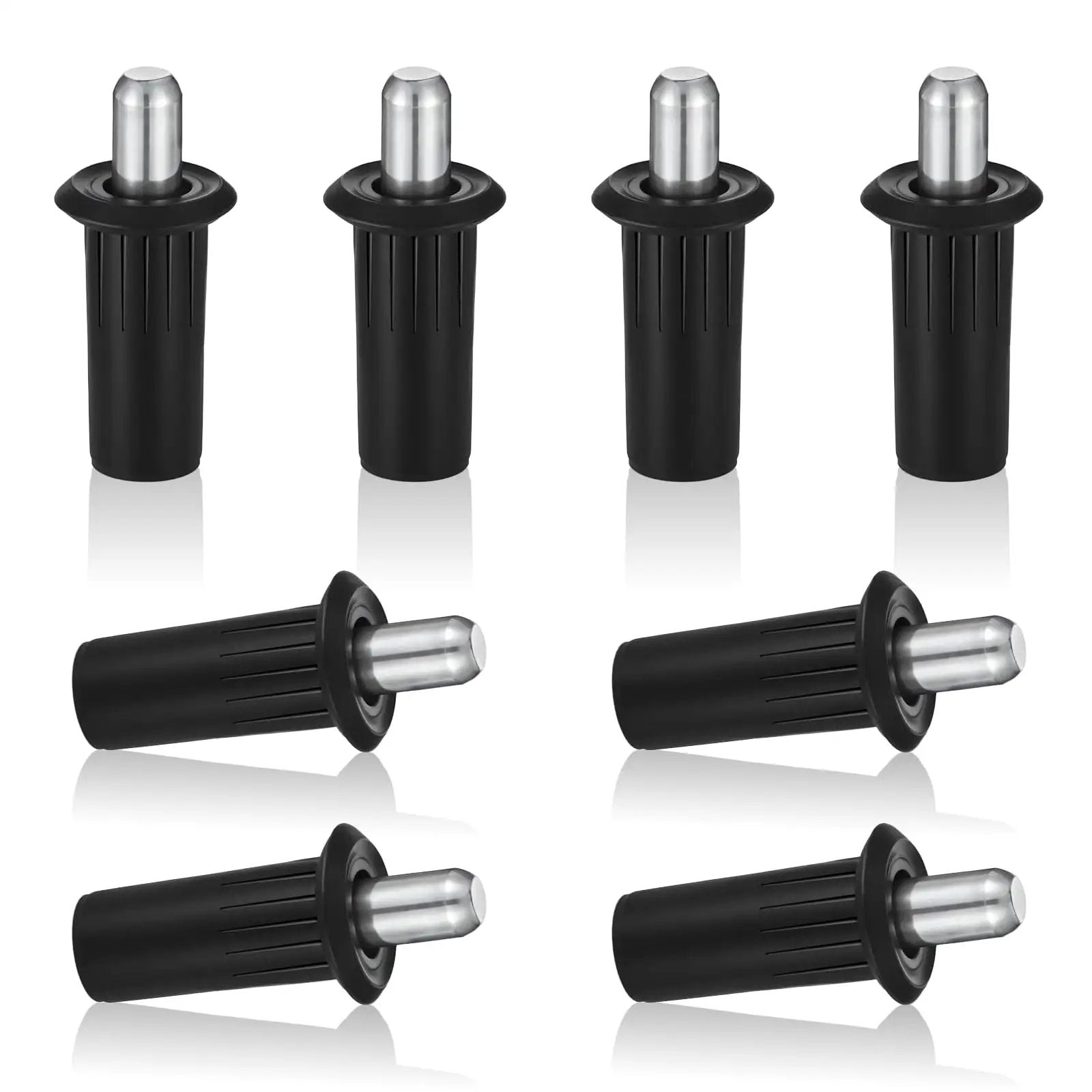 8 Piece Cabinet Door Repair Pins Set For Damper Replacement And Furniture Fittings, Spring Pins in durable plastic construction