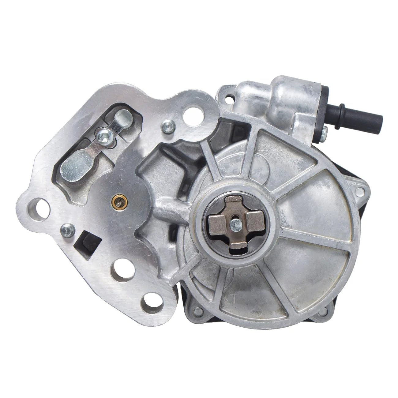 Front view of Brake Vacuum Pump Replacement For 2016-2019 Chevy Cruze, 2018-2022 Equinox, 2016-2022 Malibu, Buick Encore 2016-2019