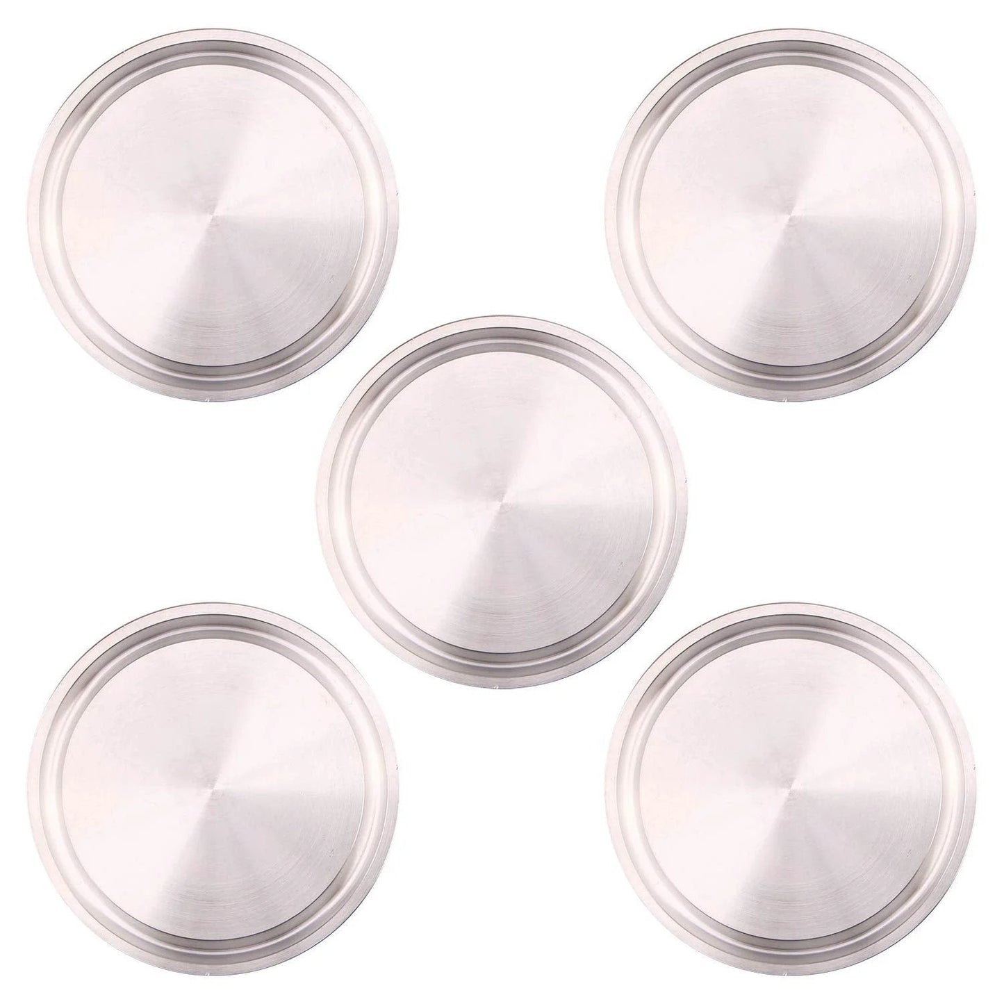 Sanitary End Cap for Tri Clamp Ferrule Flange Stainless Steel 304 Fitting Clamp for One And A Half Inch Tube OD 38mm Fits One And A Half Inch Tri Clamp End Cap Pack Of Five With 250 Psi Rating At 70F