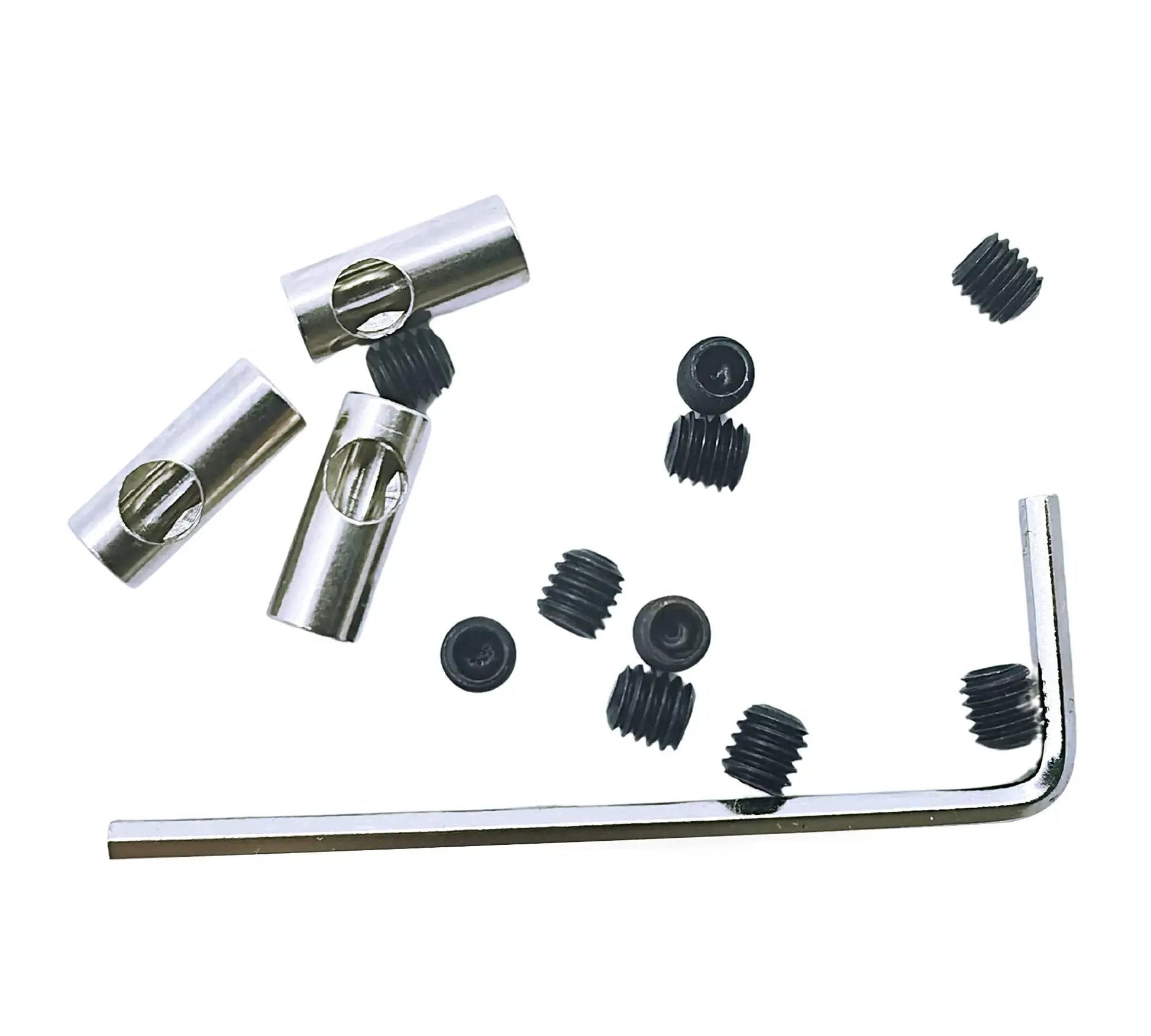 Stainless Steel Pinion Coupler Sleeve Adapter Converts 3.175mm To 5mm Pinions For RC Motors 3650 550 540 12mm Long Wear Resistant