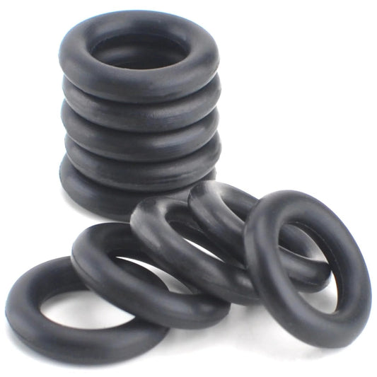 10 Pack O Ring Seals For Quick Couplers Compatible With Yellow Jacket 19109 19209 SealRight One Quarter Inch Fittings Replacement Rubber Gaskets For HVAC Refrigeration Hose Systems And Low Loss Fittings Pro Grade