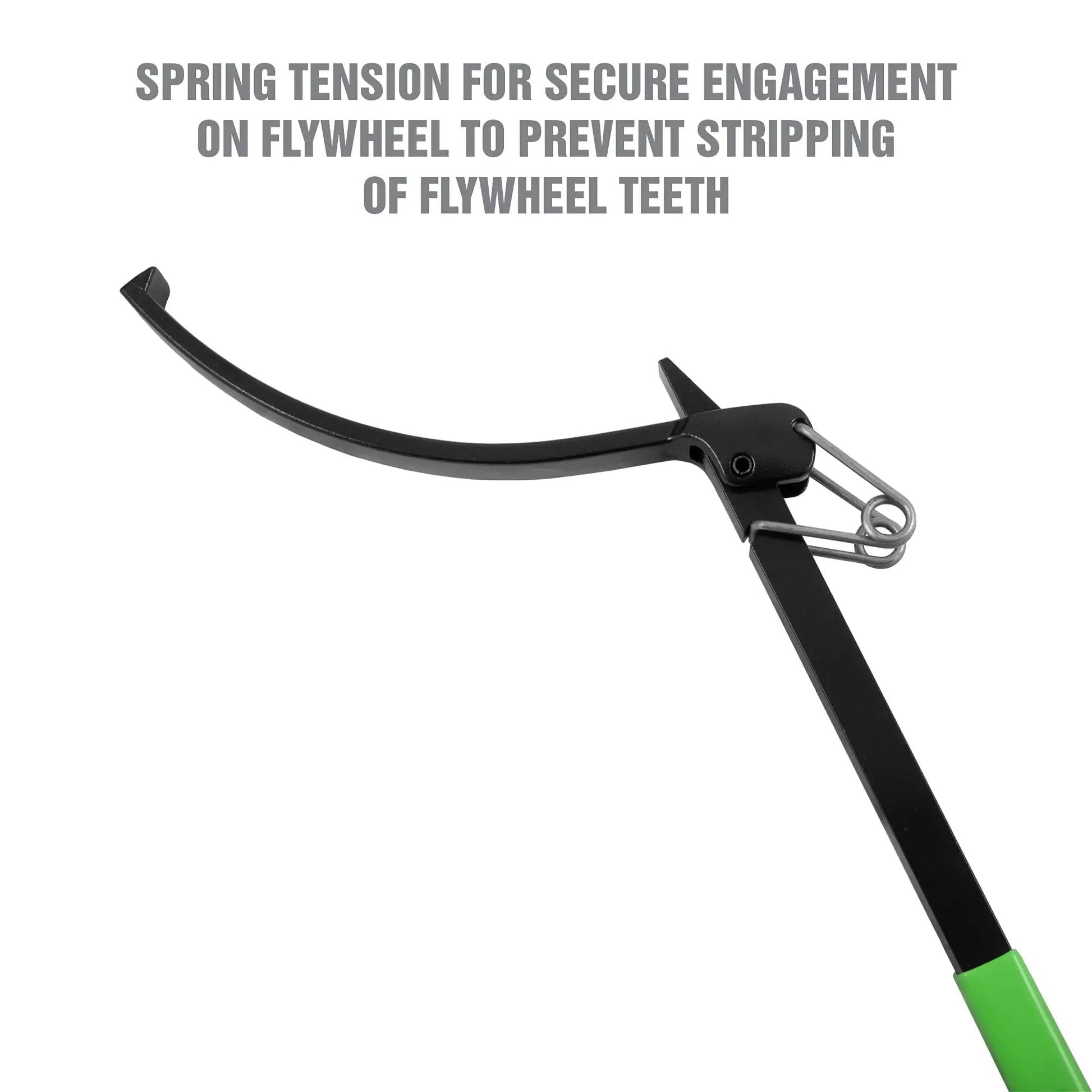 Flywheel Turner And Flexplate Tool With Sure Grip Turn For Quick Removal And Install Of Flywheels And Flexplates, side view