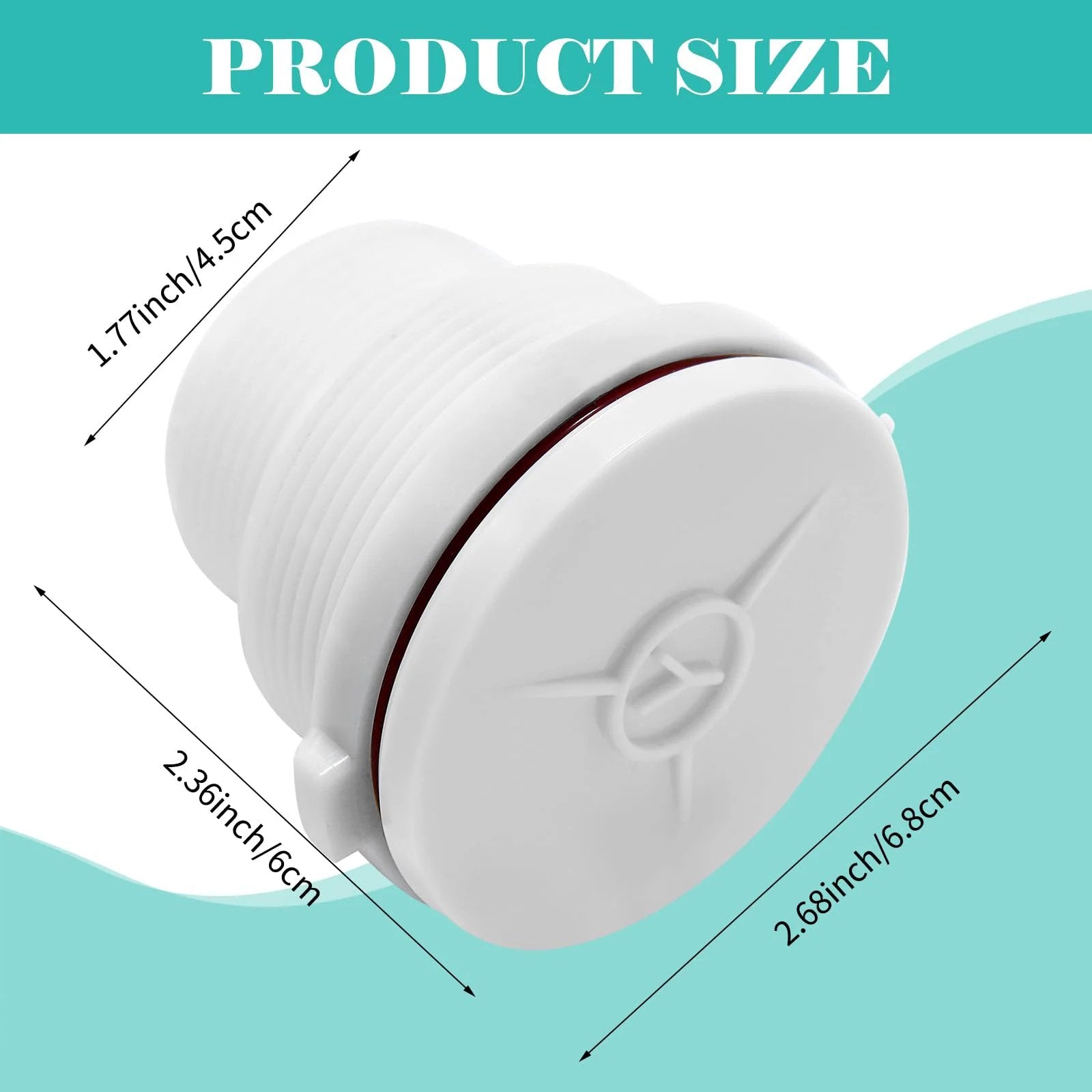 Spring Loaded Hydrostatic Relief Valve SP1056 Compatible With Hayward For Pool And Spa Systems, Built To Last Non Corrosive Construction, Easy Fit In Plumbing, Reliable Safety Valve To Protect Equipment And Keep Water Flow Rock Solid.