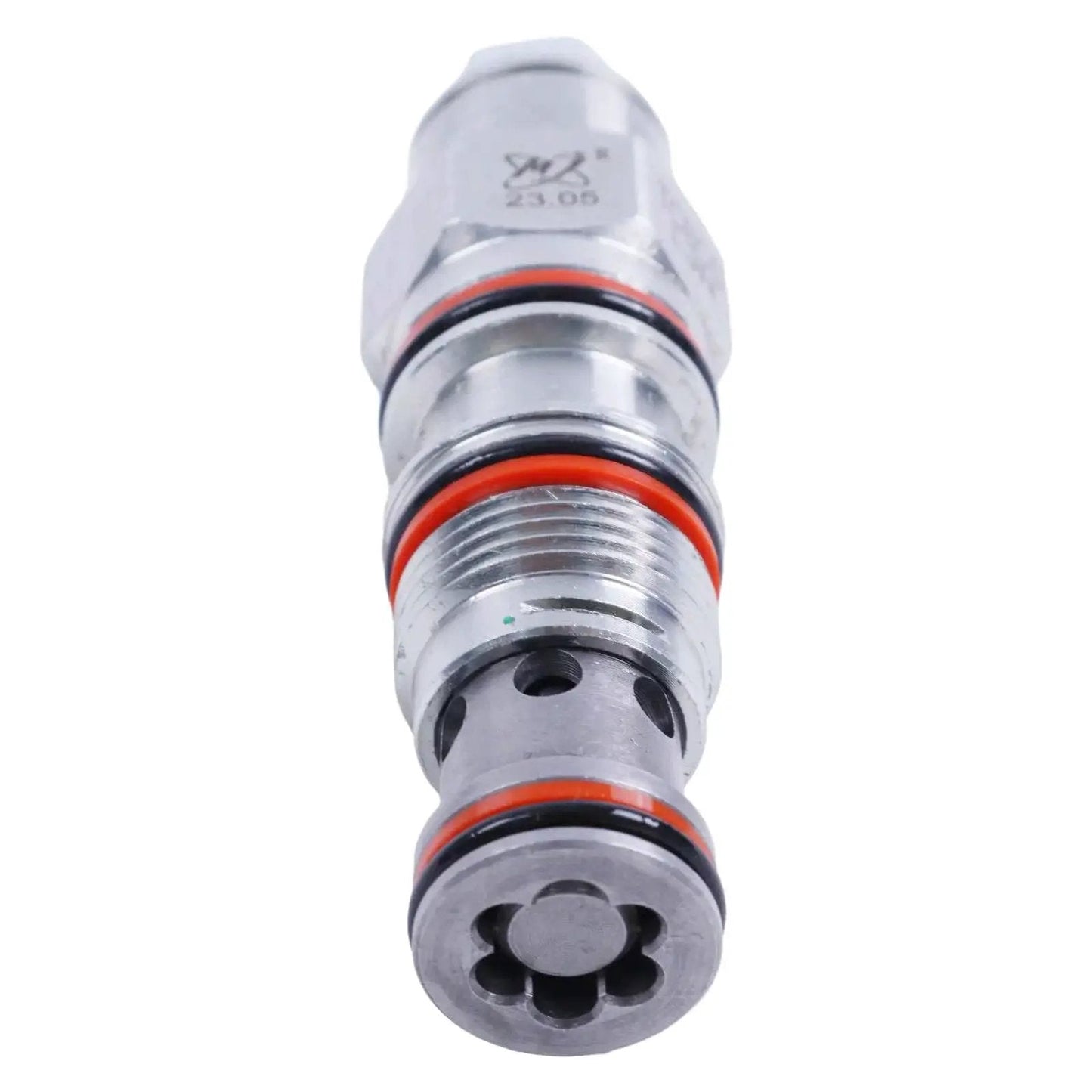 Hydraulic Balance Valve CBCG-LDN Compatible for Sun Hydraulics, metal finish, front view for quick swap and smooth flow control