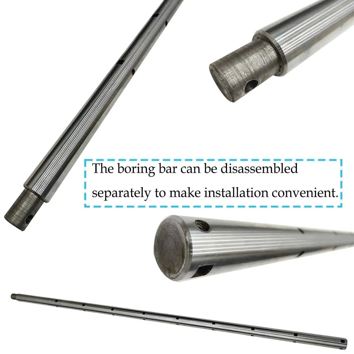 Disassembled metal parts from Workshop Ready 110V Hole Drilling Machine For Engineering Machining Delivers 45 To 180 Mm Hole Range 380 Mm Travel 1500W Power Industrial Heavy Duty Pipe Boring Rig Pro Grade For Precise Maintenance And Complex Workpieces Beilockery