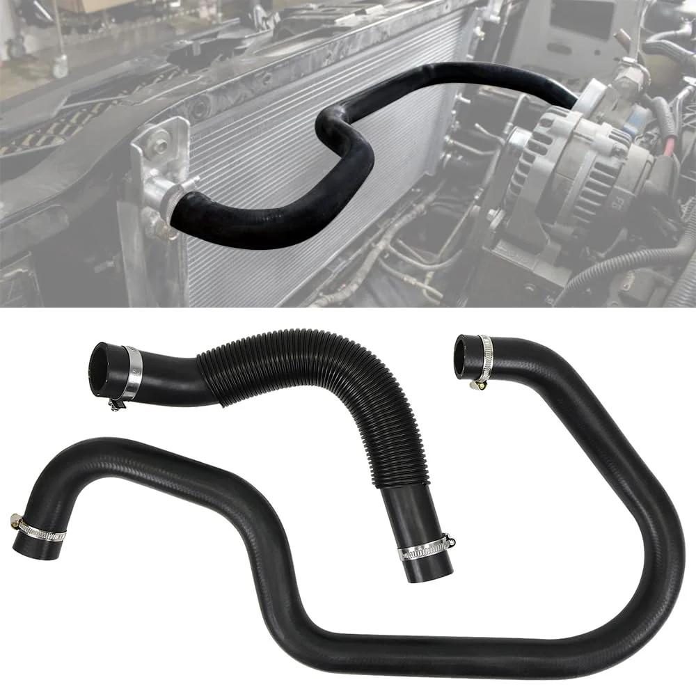 Engine Upper And Lower Radiator Coolant Hose Kit By Cool Star For Cadillac Escalade GMC Yukon Chevy Silverado Suburban 2007 To 2014 Replaces 22827731 22827735 Direct Fit Replacement For Durable Performance.
