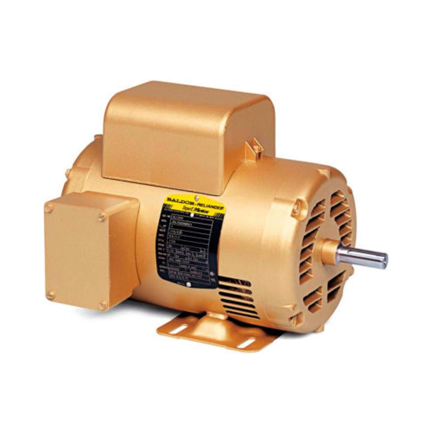 3/4 HP 1140 RPM AC electric motor single unit industrial replacement with sealed ball bearing, low speed high torque drive for pumps conveyors compressors, old part L1308, model EL11308 NEW