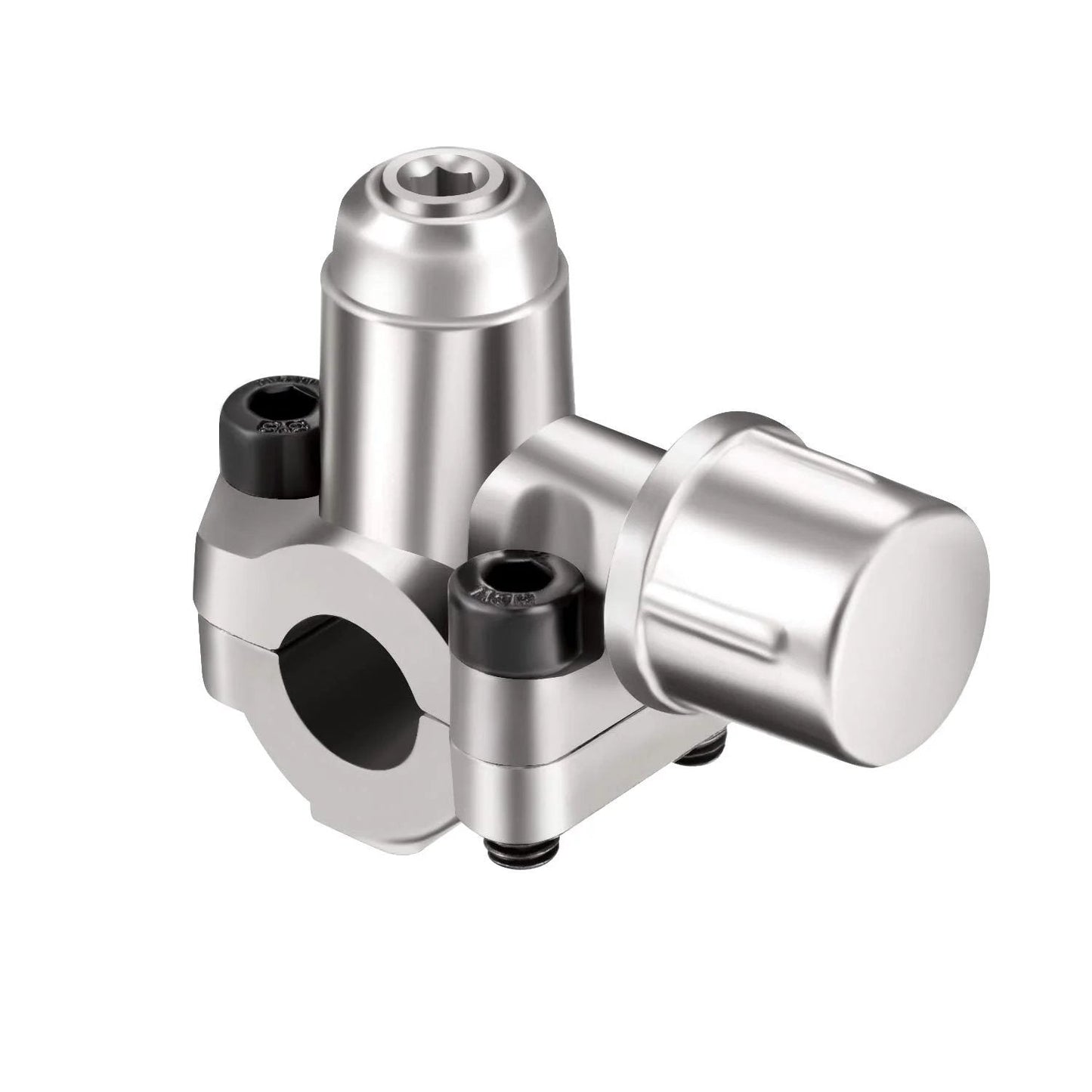 Front view of Bullet Piercing Tap Valve Kit BPV 31 for fridge lines, showing corrosion-resistant metal construction.