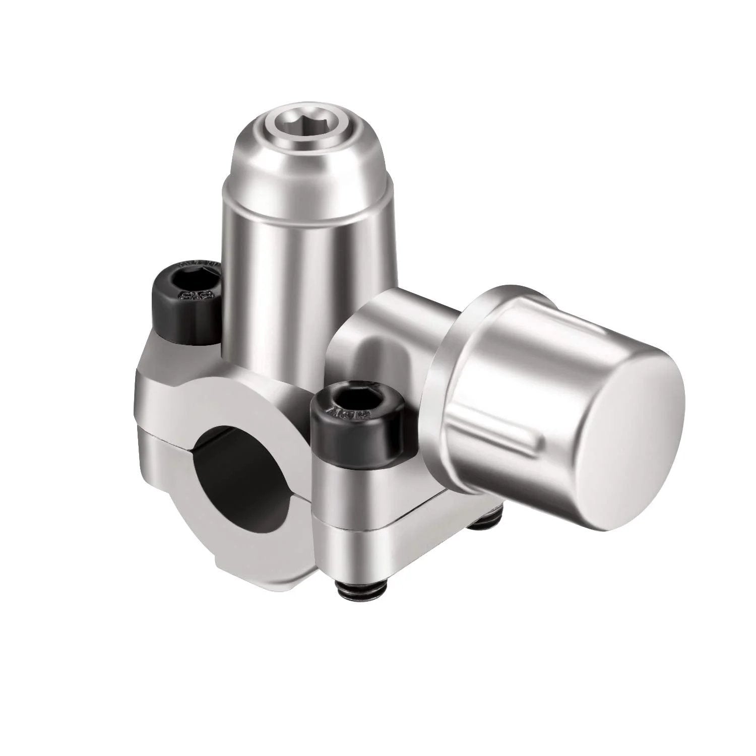 Front view of Bullet Piercing Tap Valve Kit BPV 31 for fridge lines, showing corrosion-resistant metal construction.
