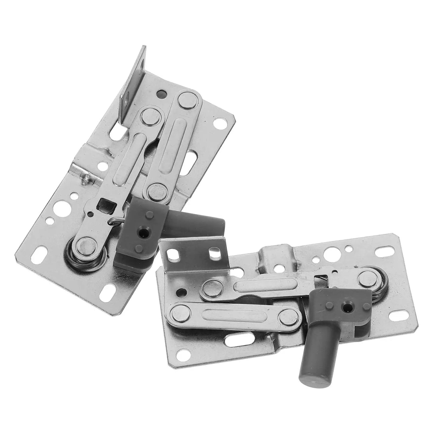 45 Degree Flip Down Soft Close Cabinet Hinges with Spring Damping for Wooden Furniture Doors and Kitchen Cabinets, 1 Pair
