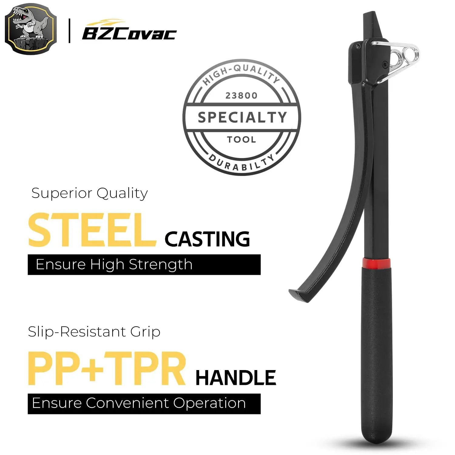 Flywheel Turner Locking Holding Tool For Auto Engines And Outboard Motors DIY Friendly Flexplate Turning Tool with steel casting and PP+TPR handle