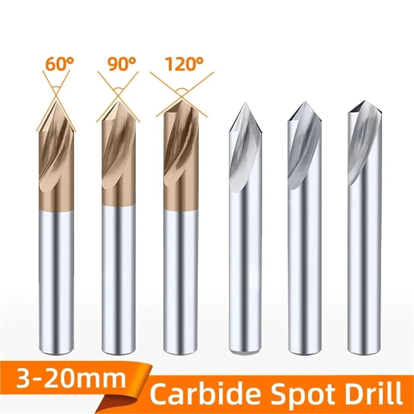 Carbide Drill Bit With 60 90 120 Degree Chamfering Guide For Pro Grade Drilling In Metalworking Tungsten Steel Location Centering Tool D18 X 100L For Accurate Chamfers And Fast Setup
