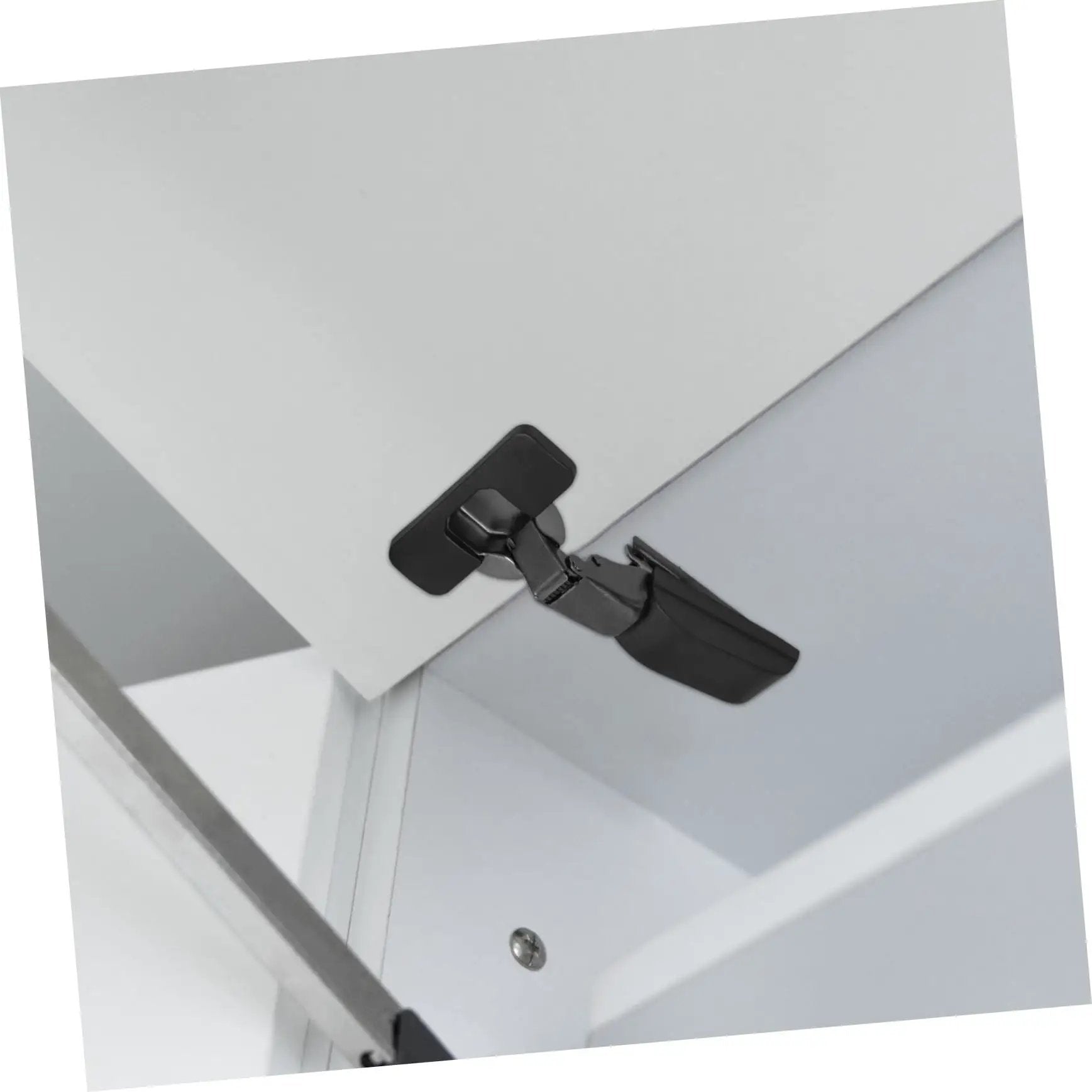 Soft Close Concealed Cabinet Hinges For Kitchen And Bathroom Cabinets With Quiet Damping, Smooth Closing Action, Easy To Install, Versatile Cabinet Door Hardware For Home Furniture By LIFKICH installed on a cabinet door