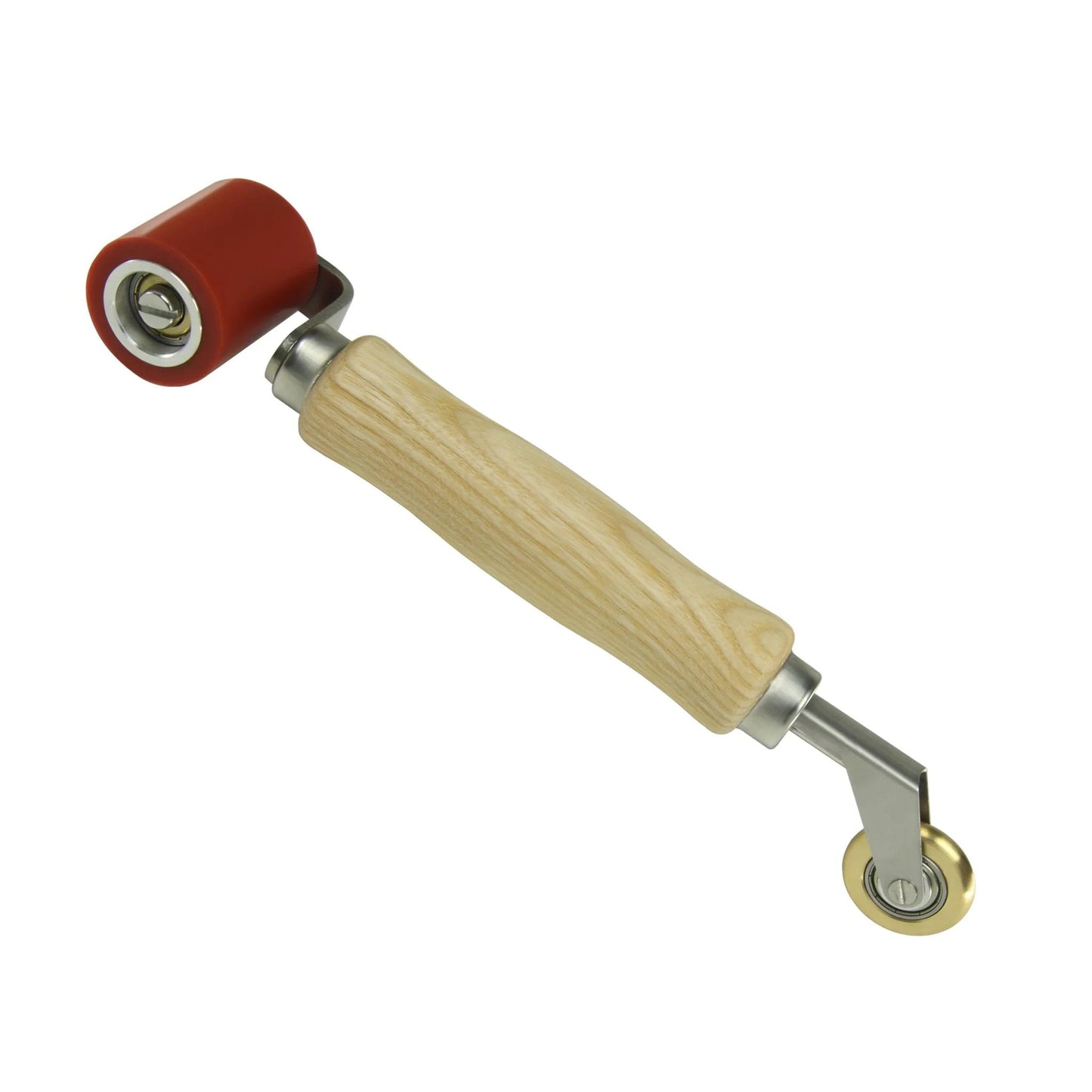 Pro Grade Welding Handheld Roller With 40mm Silicone Seam Roller And 6mm Brass Detail Penny Roller For PVC TPO EPDM Roofing Tape