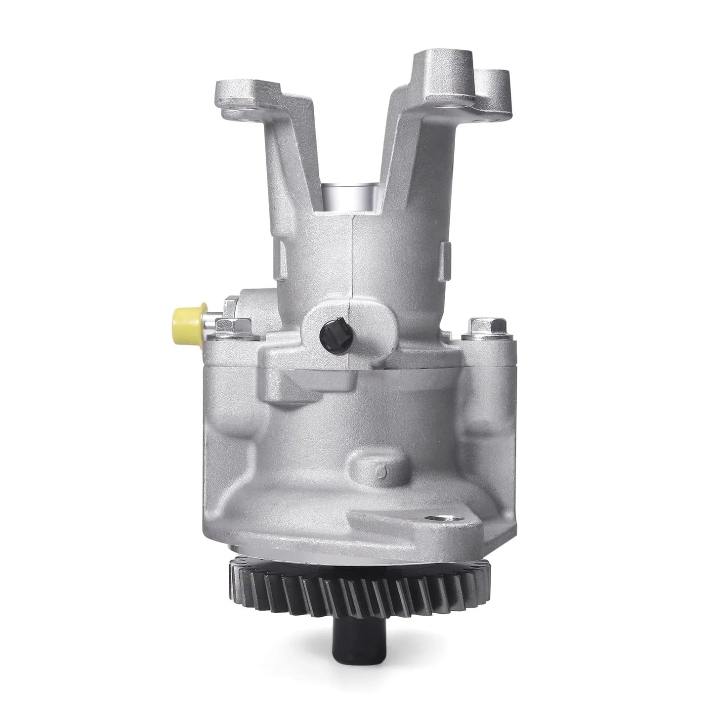 Front view of gear driven mechanical vacuum pump for 1994-2002 Dodge Ram 2500 3500 5.9L Cummins Diesel OE Replacement AULINK
