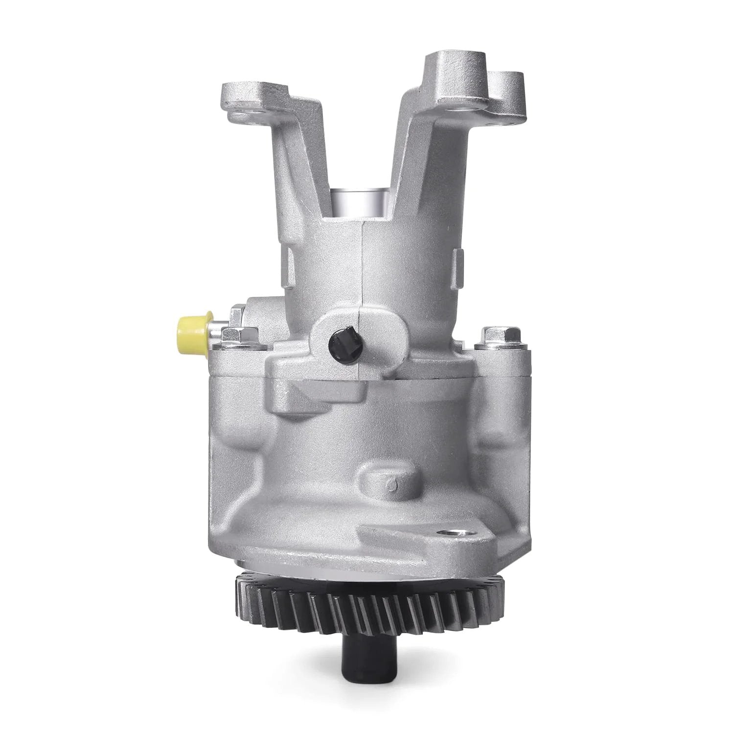 Front view of gear driven mechanical vacuum pump for 1994-2002 Dodge Ram 2500 3500 5.9L Cummins Diesel OE Replacement AULINK