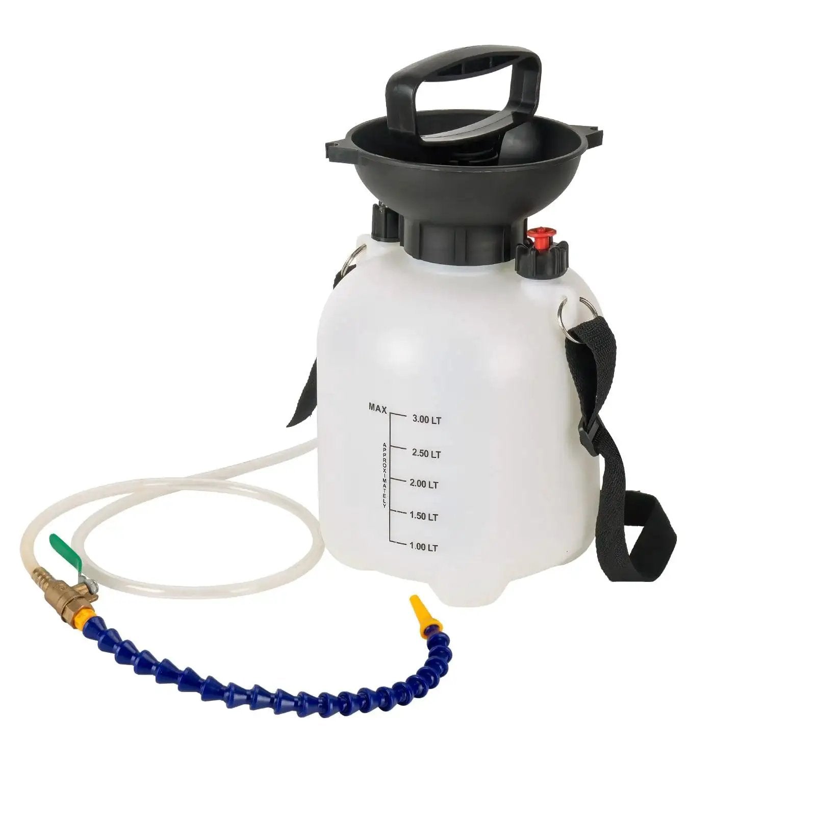 3L Transmission Fluid Pump for Manual Transmission Oil Filling System with hose, white plastic body, black handle
