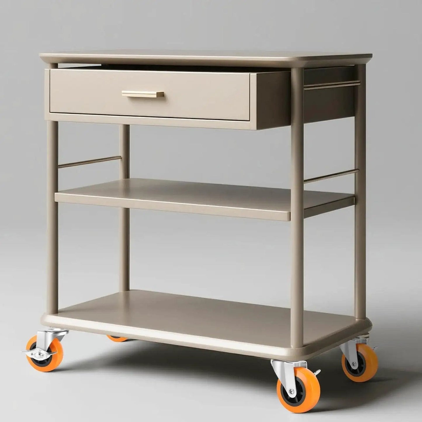 Furniture cart with Beefy Heavy Duty 3 Inch Caster Wheels Set Of Four With Locking Swivel Casters And Brakes, 100 lb capacity each