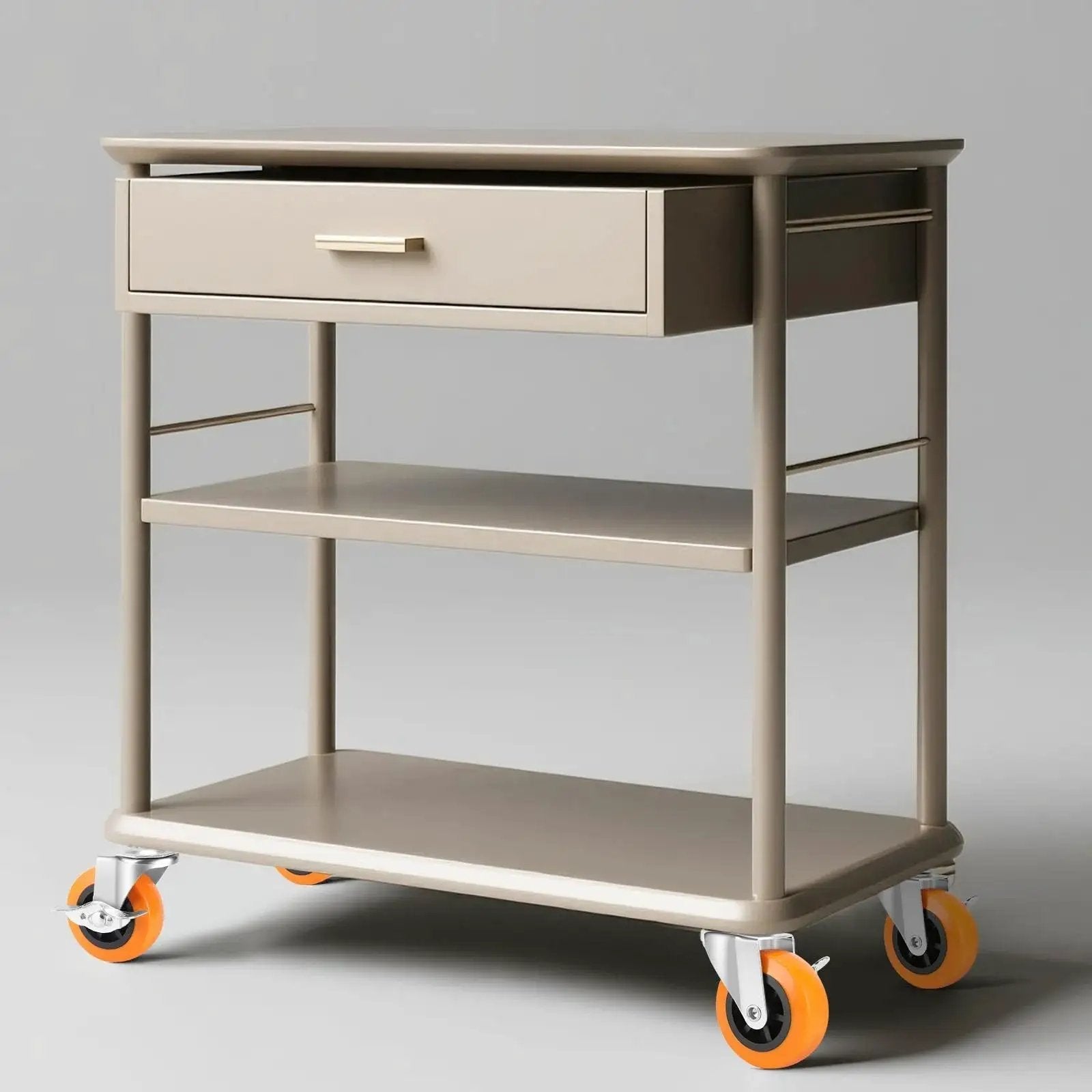 Furniture cart with Beefy Heavy Duty 3 Inch Caster Wheels Set Of Four With Locking Swivel Casters And Brakes, 100 lb capacity each