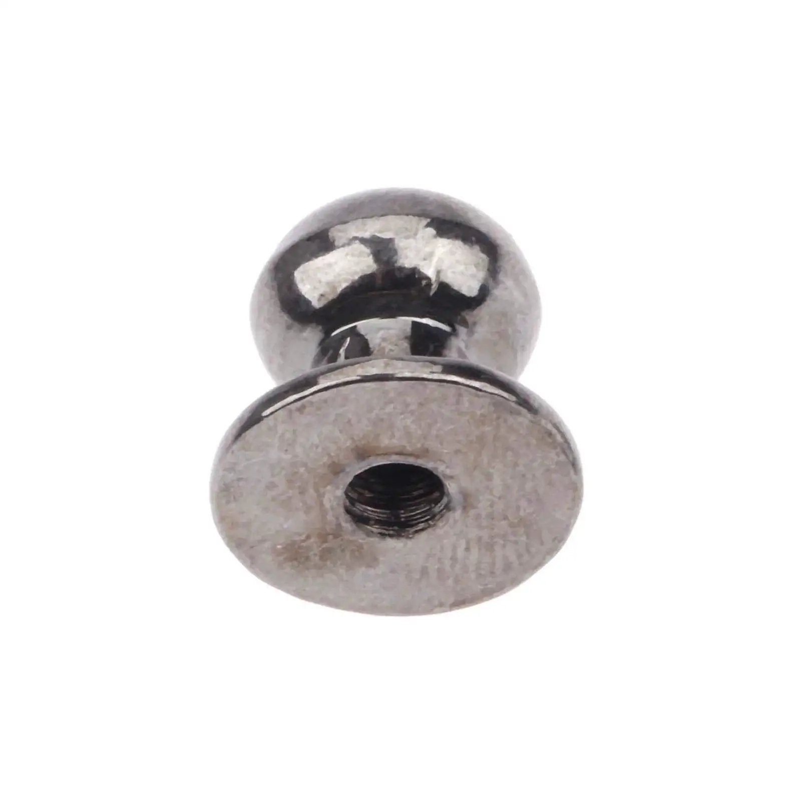 10 Pack Mini Drawer Knobs Zinc Alloy Black 0.39x0.43 Inches Durable Small Cabinet Pulls for Dressers Cabinets Closets Jewelry Boxes and Wooden Cases Hardware Accessories Ideal For Home Improvement Projects And Quick Furniture Makeovers