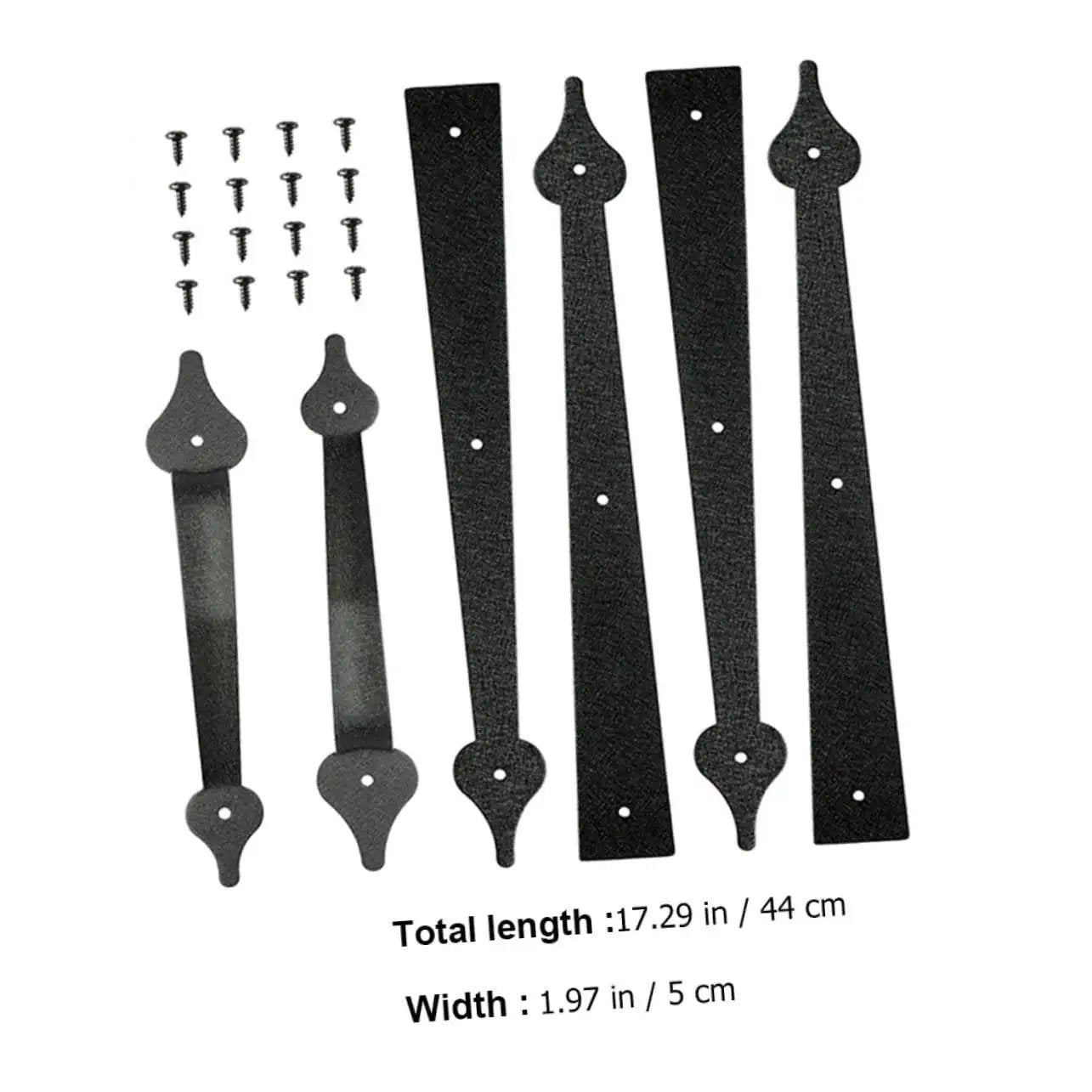 Premium Door Hinges Set For Garage And Shed Built To Last Gatuida Heavy Duty Easy To Install High Load Bearing Capacity displayed