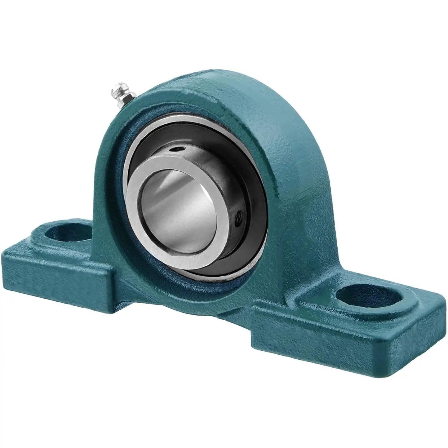 Self Aligning Pillow Block Bearing UCP 207 20 One And One Quarter Inch Bore Cast Iron Housing Chromium Steel Inner Bearing Premium