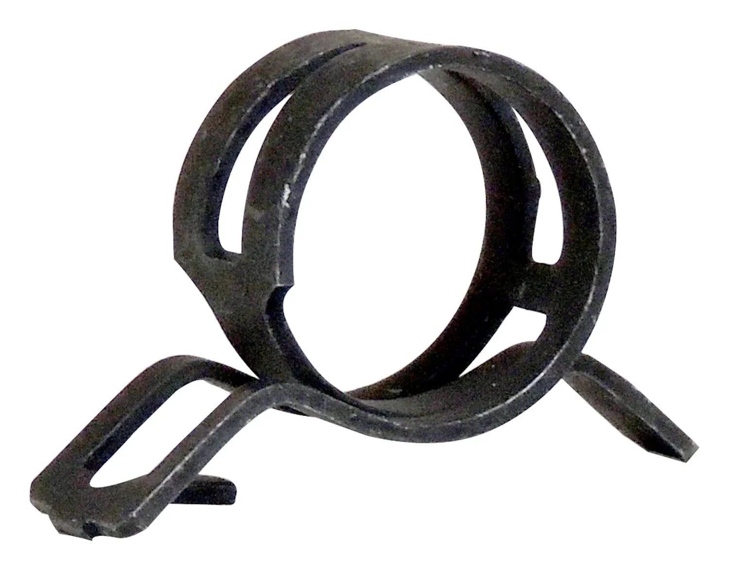 Crown Automotive Hose Clamp For Jeep Chrysler Dodge Fiat Vehicles Steel Unpainted Construction Durable Clamp With 12 Month High Quality Build For Reliable Fitment And Long Lasting Performance shown from side view