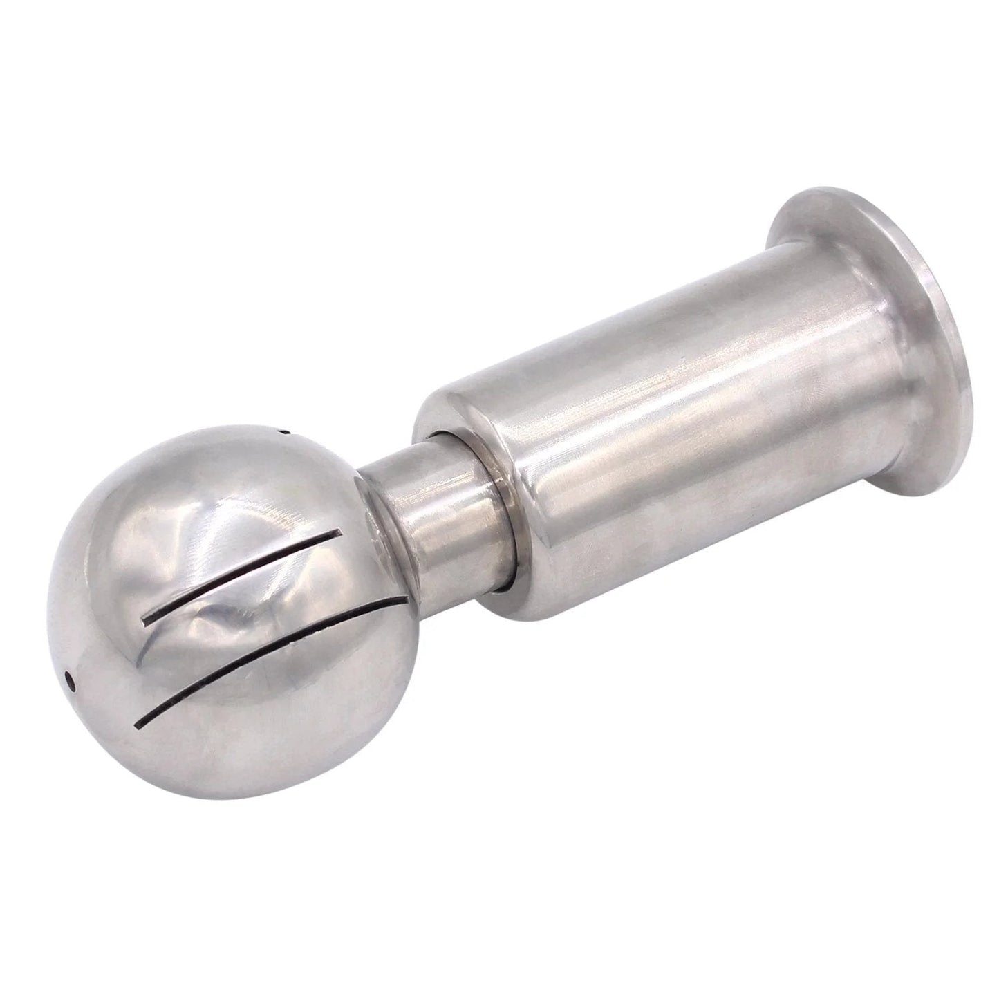 Rotary Spray Ball CIP Tank Cleaner With Clamp Type 360 Degree Spray Pattern And 1.5 Inch Tri Clamp Connection Stainless Steel 304