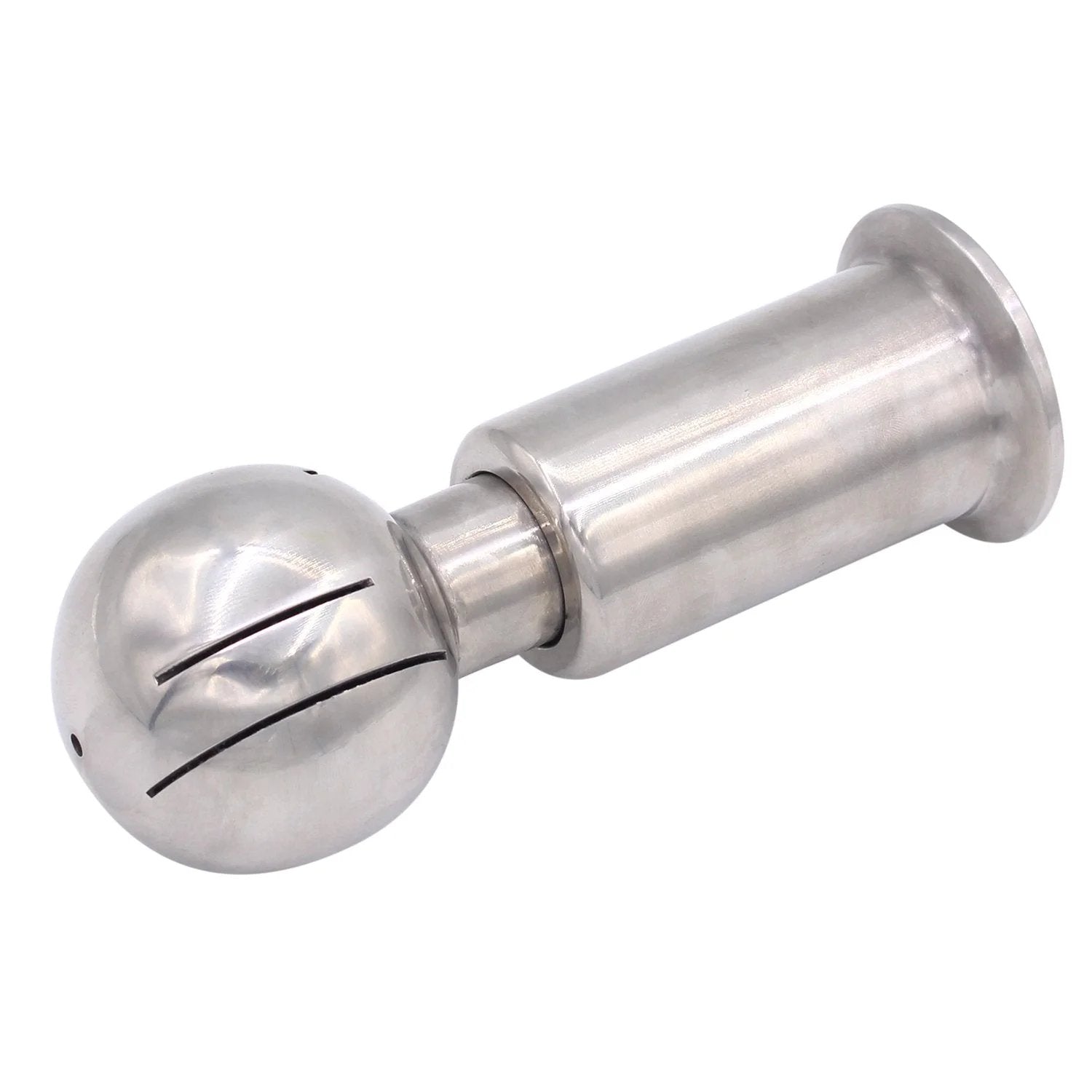 Rotary Spray Ball CIP Tank Cleaner With Clamp Type 360 Degree Spray Pattern And 1.5 Inch Tri Clamp Connection Stainless Steel 304