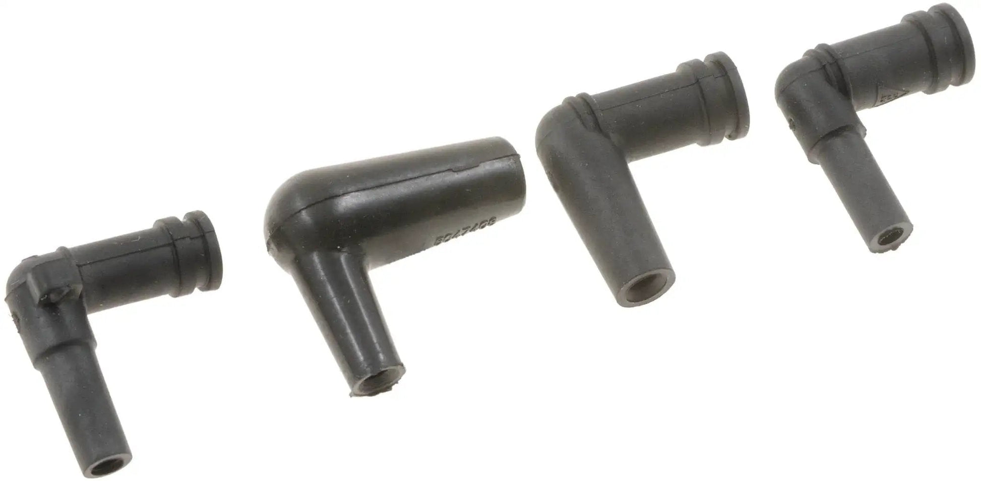 Universal Vacuum Tubing Connector Set 4 Piece Assortment Includes Straight T Y F And L Elbow Fittings In Durable Plastic Or Heat Resistant PVC