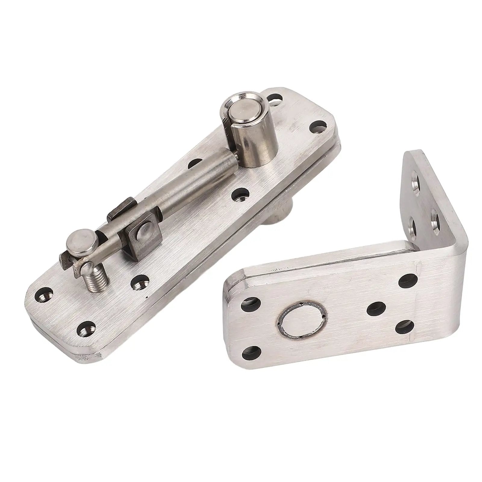 Hidden Door Hinge For Secret Doors And Bookcase Shelves 600 Lbs Load Bearing Stainless Steel Pivot Hinge 180 Degree Rotation