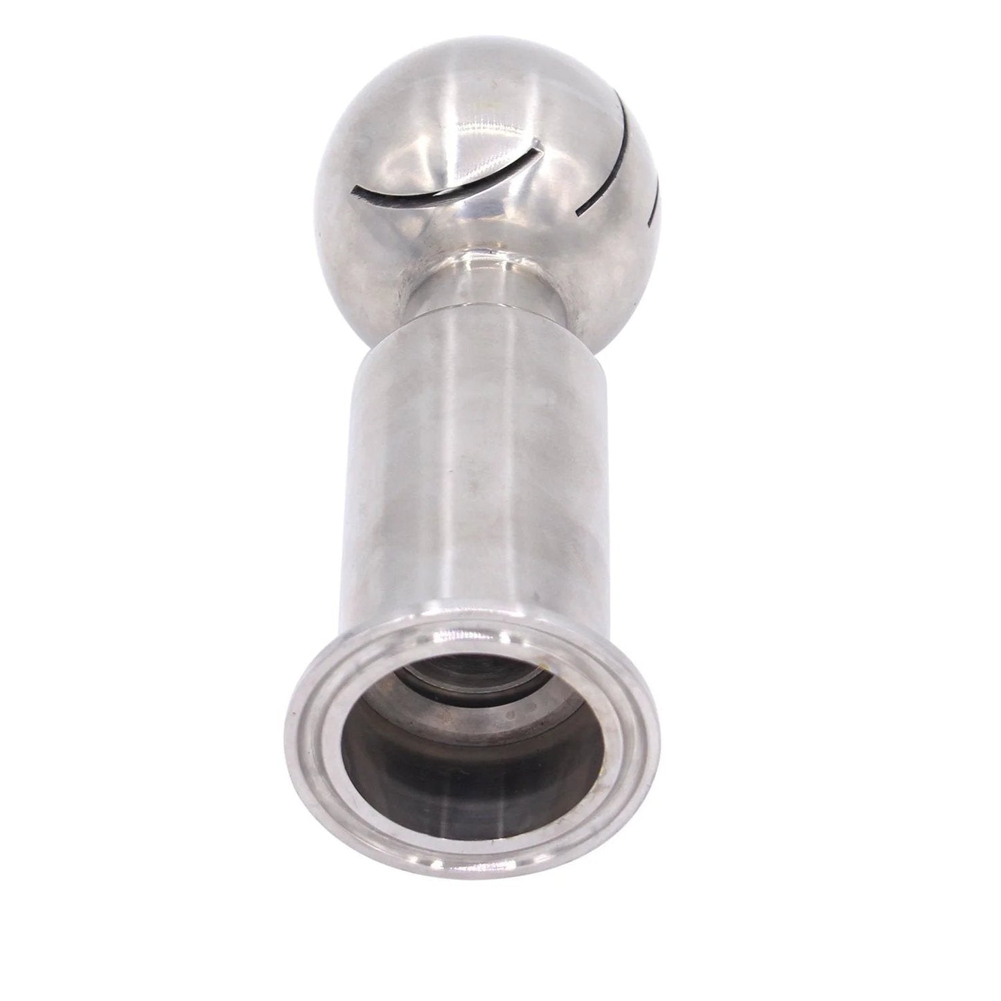 Rotary Spray Ball CIP Tank Cleaner With Clamp Type 360 Degree Spray Pattern And 1.5 Inch Tri Clamp Connection Stainless Steel 304