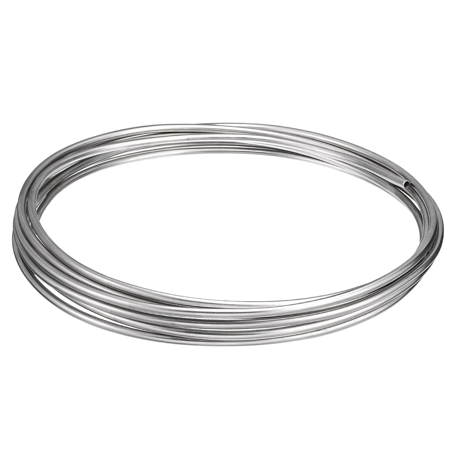 Heavy Duty Half Inch By Ten Foot Stainless Steel Tubing Coil For Industrial Jobs 304 Stainless Steel Welded Tubing With Corrosion Resistant Build And Easy To Bend