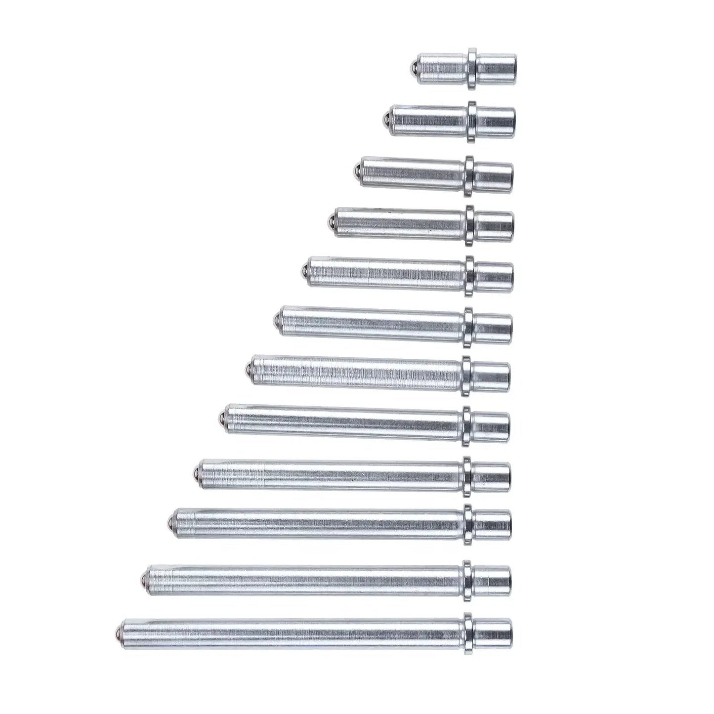 Set of metal calibration rods for 2-6 Inch Bore Gauge With 0.001 Inch Deep Measurement For Engine Holes And Cylinder Sizing.