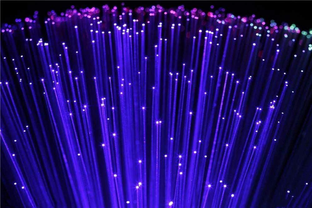 End Glow PMMA Fiber Optic Cable Set For LED Star Ceiling Kits, 100 Pcs, 0.75mm Diameter, 6.5 Ft 2 M Length, End Glow Cables Ready To Cut