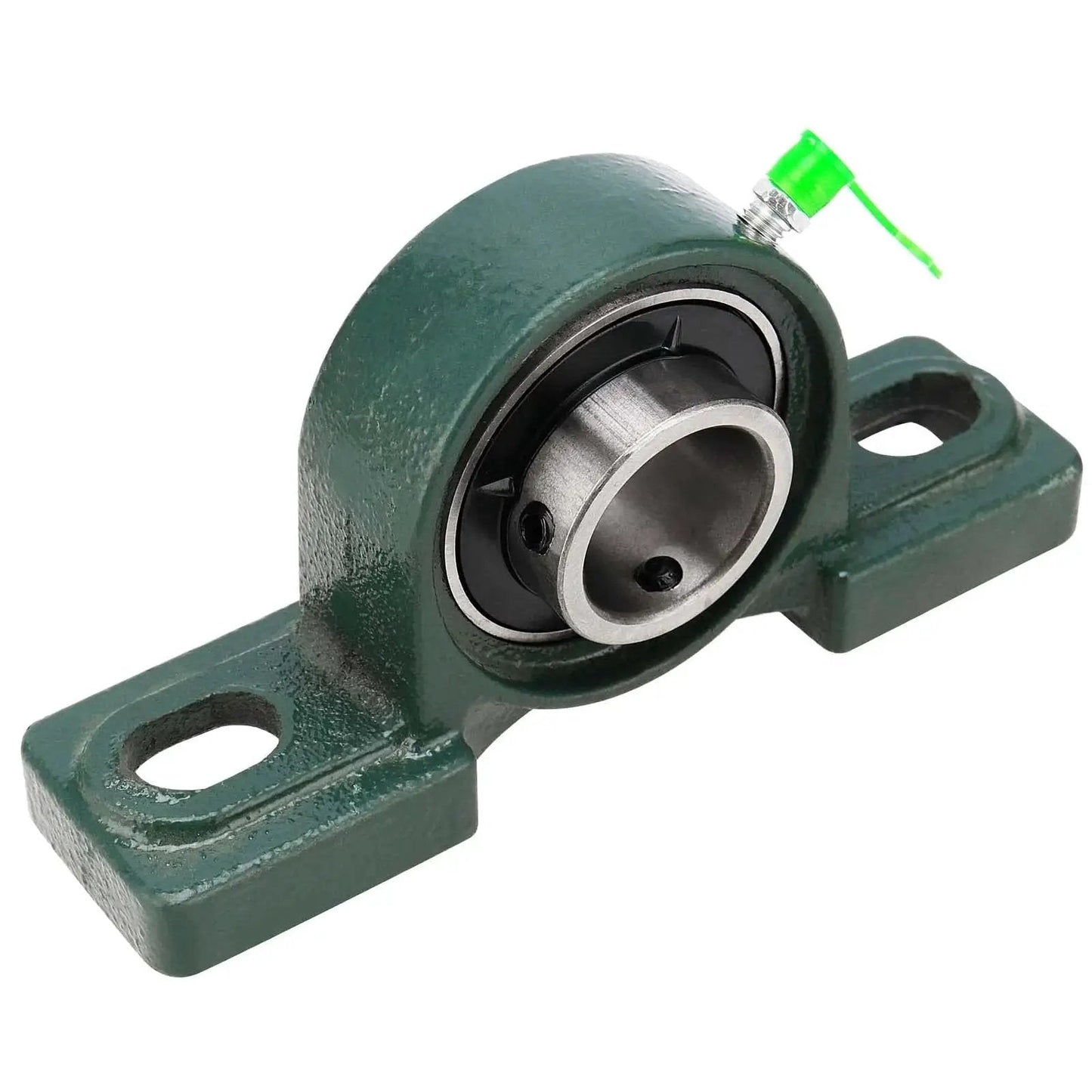 Six Piece UCP205 16 1 Inch Pillow Block Bearing Set Heavy Duty Mounted Ball Bearing With Solid Cast Iron Base And Set Screw Lock