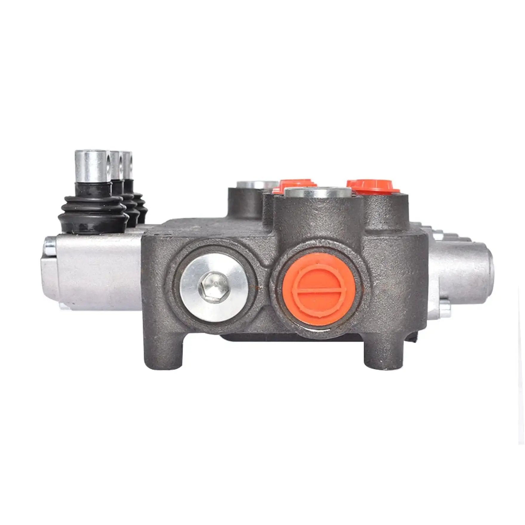 Three Spool Hydraulic Directional Control Valve For Loaders And Tractors With 21 GPM Flow And 3625 PSI Rating SAE Ports Waltyotur