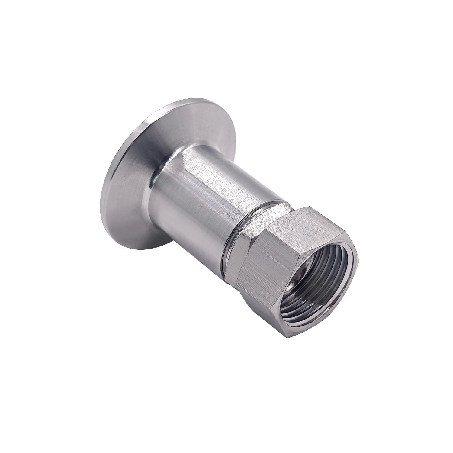 Stainless Steel Garden Hose Tri Clamp Fitting 1.5 TC To 3 Quarter GHT Female Adapter Compatible With Sanitary Clover Clamps Garden Hose Connector 304