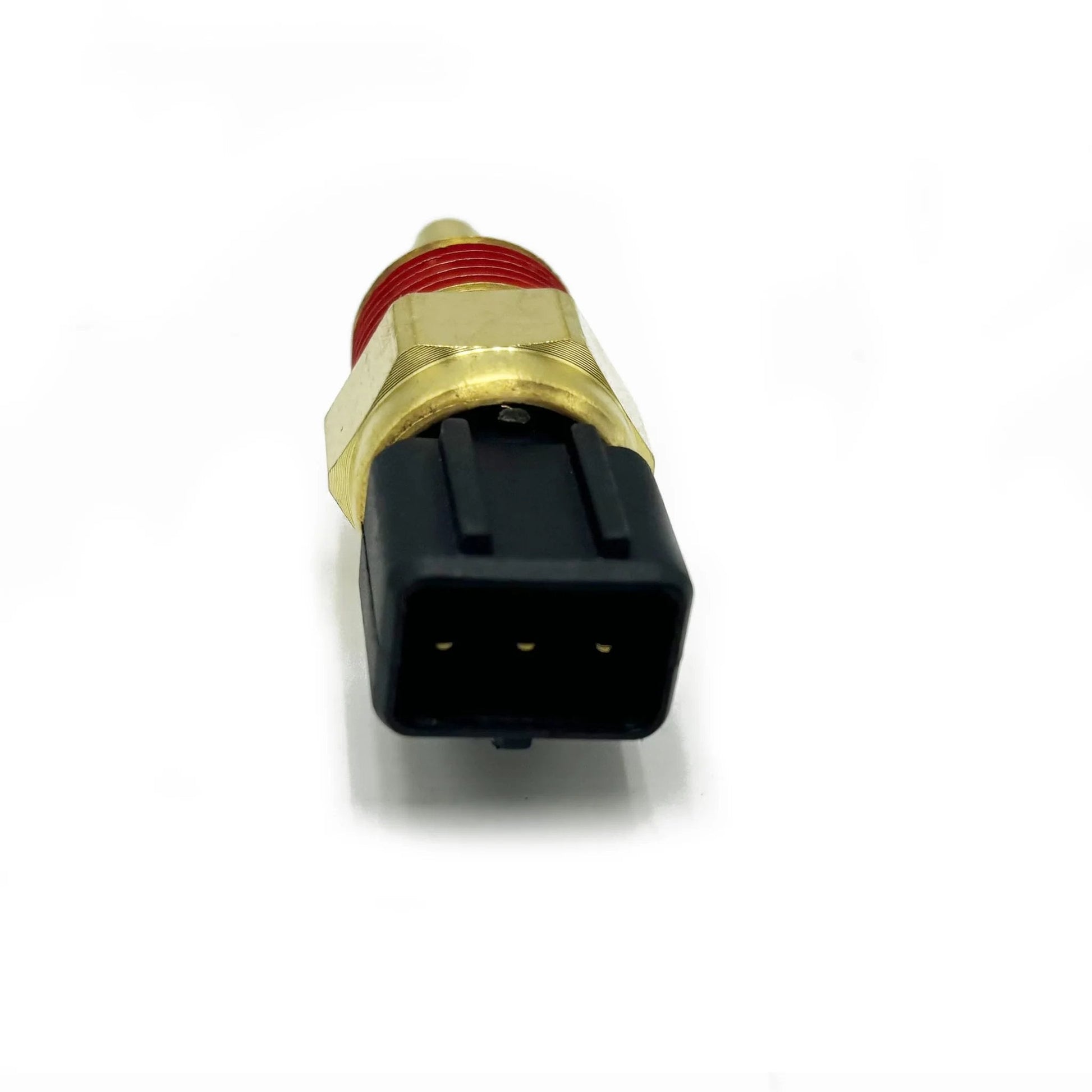 Engine Coolant Temperature Sensor Replacement For Hyundai Accent Elantra Sonata Tucson Elantra Coupe Elantra GT Azera Entourage Genesis Coupe And Kia Forte Rio Rondo Sedona Sorento Soul Spectra Direct Fit Plug-N-Play Replaces 39220-38030 OEM Quality, front view.